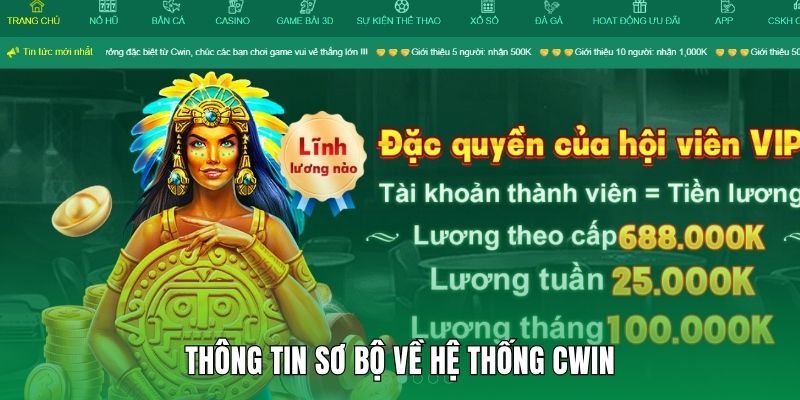Thông tin sơ bộ về hệ thống CWIN