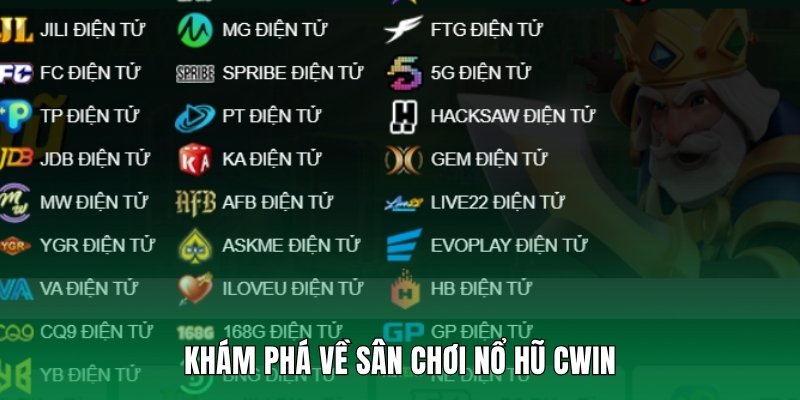 Khám phá về sân chơi nổ hũ CWIN
