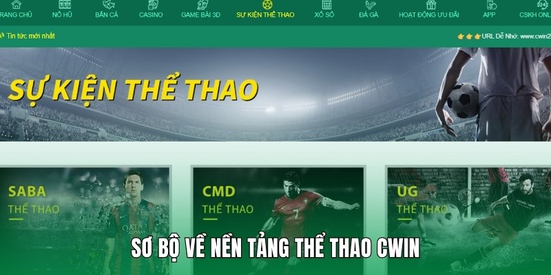 Sơ bộ về nền tảng thể thao CWIN